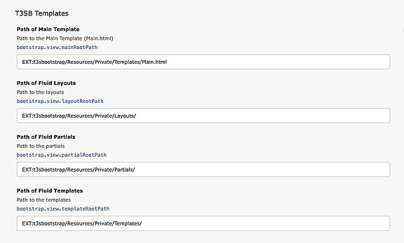 Site-Settings templates